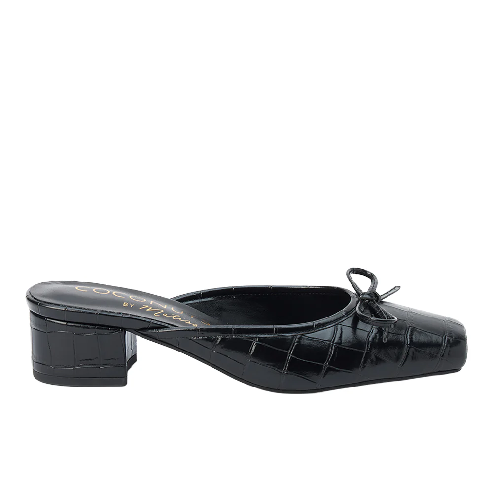 Geneva Block Heel Mules