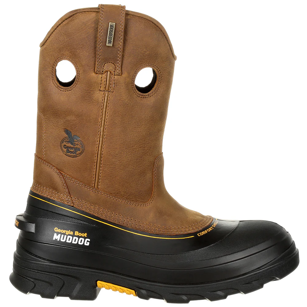 Muddog 11 Inch Waterproof Composite Toe Work Boots