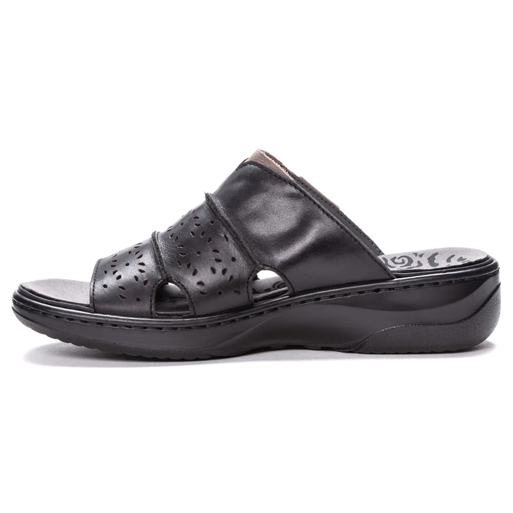 Gertie Cut-Outs Slide Sandals - Image 3