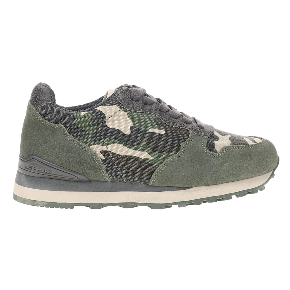Giddyup Spice Camo Lace Up Sneakers