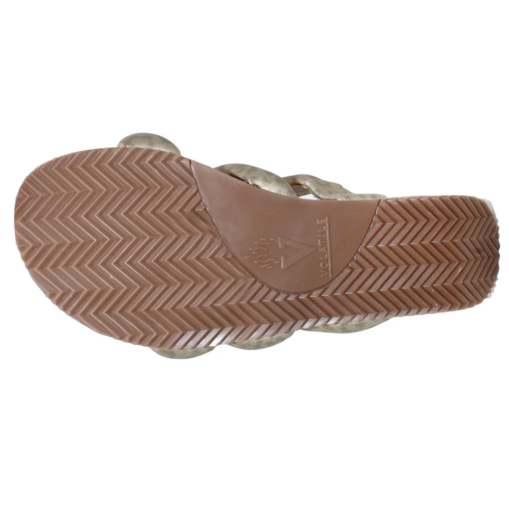 Gillette Metallic Leopard Slide Sandals - Image 5