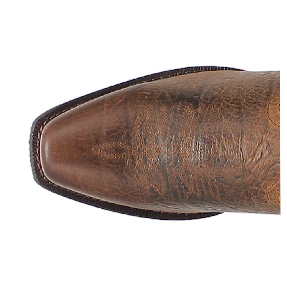 Gilly Embroidered Square Toe Pull On Cowboy Boots - Image 4