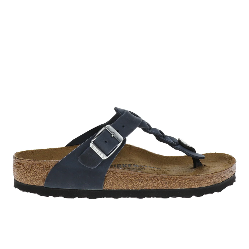 Gizeh Braided Oiled Leather Sandals