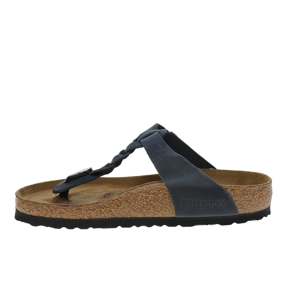 Gizeh Braided Oiled Leather Sandals - Image 3