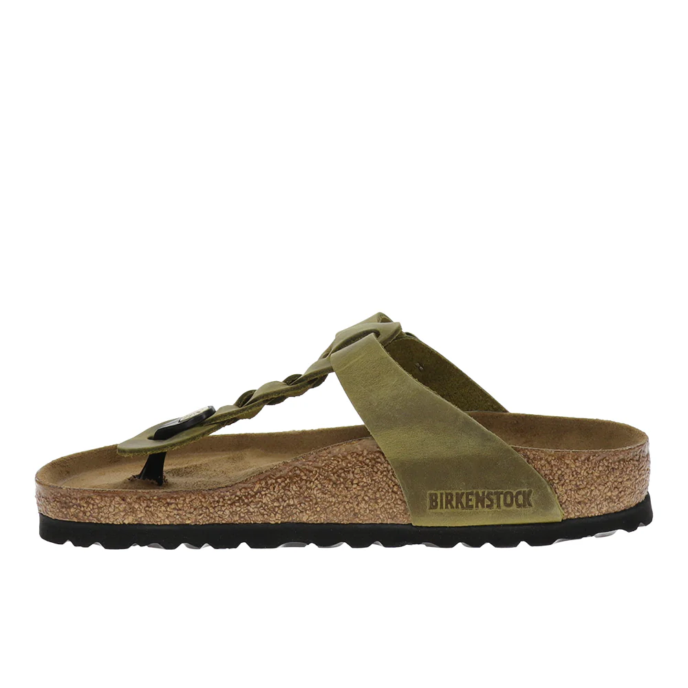 Gizeh Braided Oiled Leather Sandals - Image 5