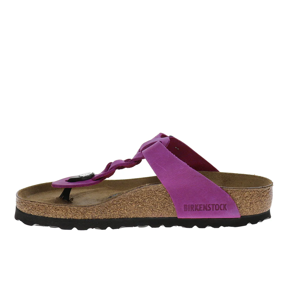 Gizeh Braided Oiled Leather Sandals - Image 3