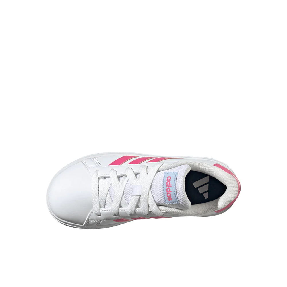 Grand Court Lifestyle Tennis Lace Up Sneakers (Youth) - Image 4