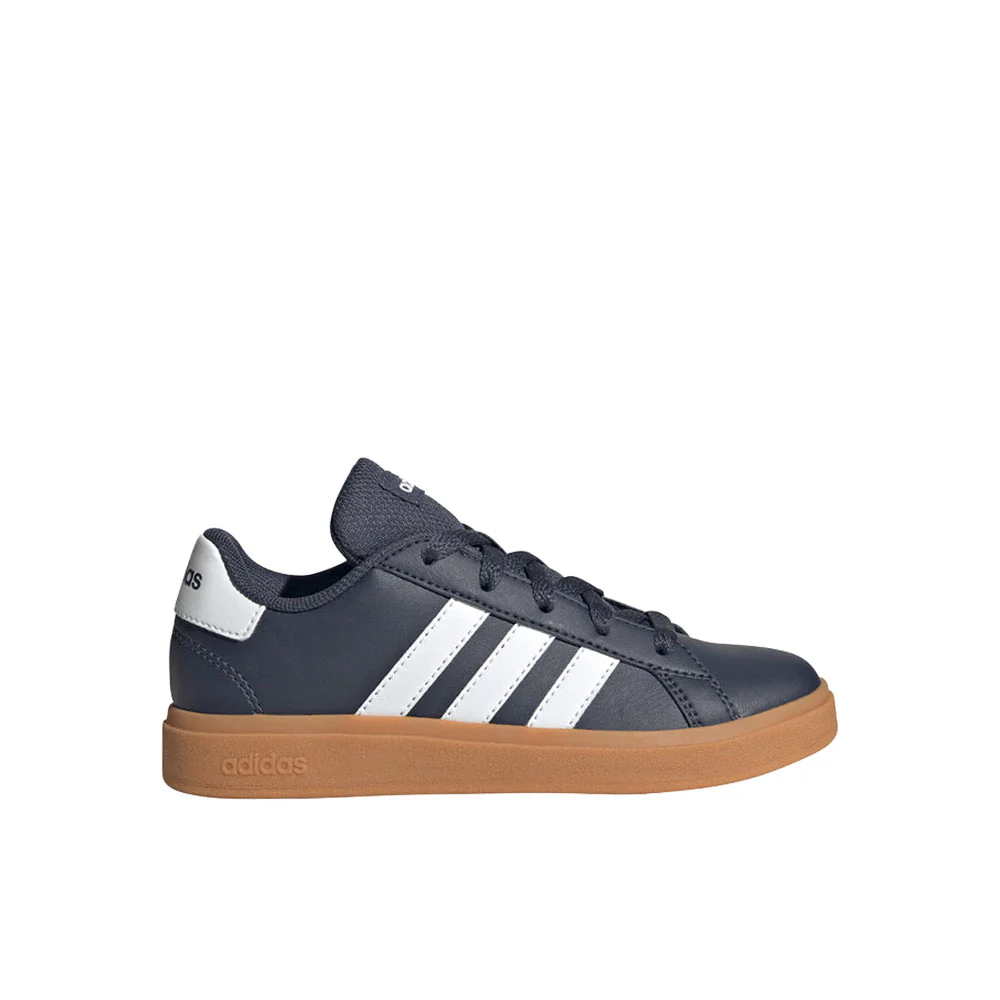 Grand Court Lifestyle Tennis Lace Up Sneakers (Little Kid-Big Kid)