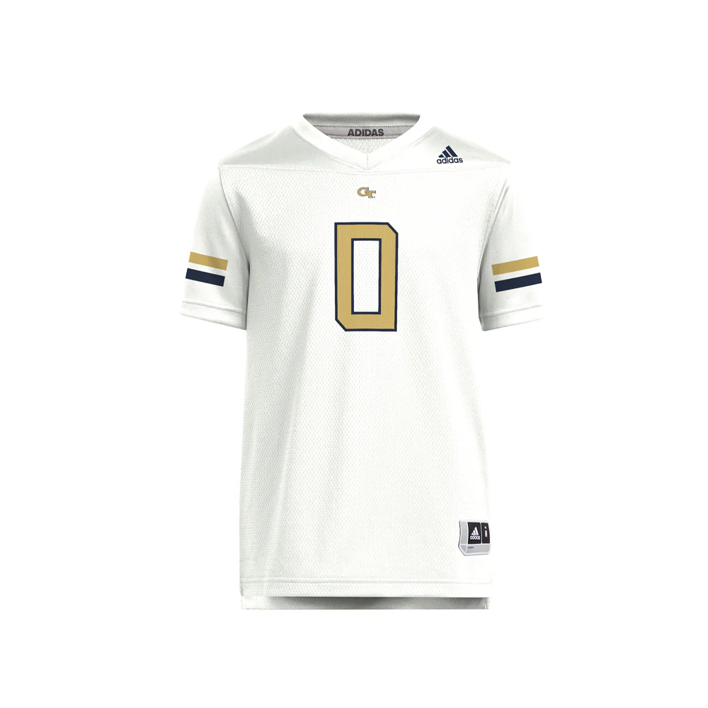 Georgia Tech Short Sleeve Football Jersey (Youth)