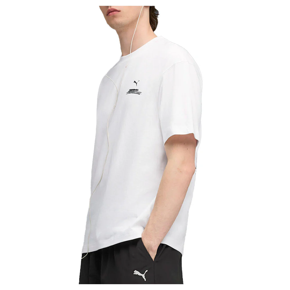 Graphic Magazine Crew Neck Short Sleeve T-Shirt - Image 3