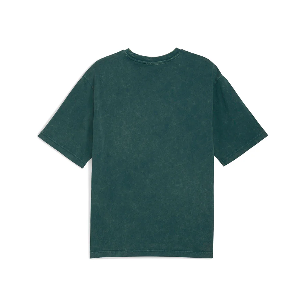 Graphic Paradise Mindset Washed Boxy Crew Neck Short Sleeve T-Shirt - Image 2