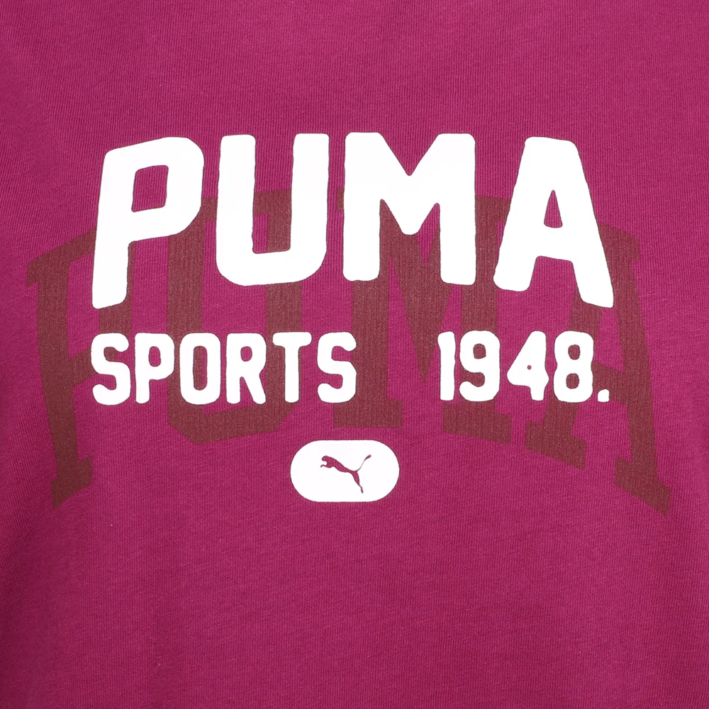 Graphic Varsity Logo Crew Neck Short Sleeve T-Shirt - Image 5