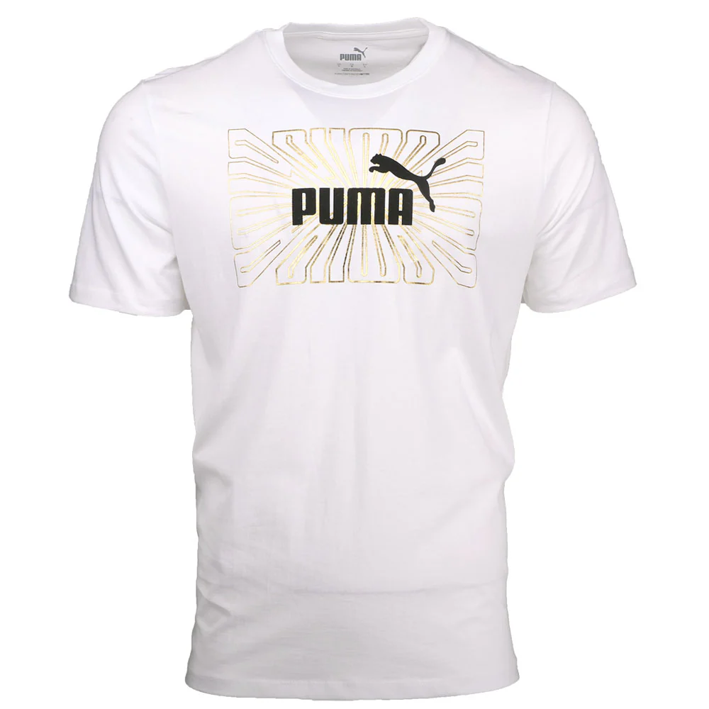 Graphics Foil Crew Neck Short Sleeve T-Shirt