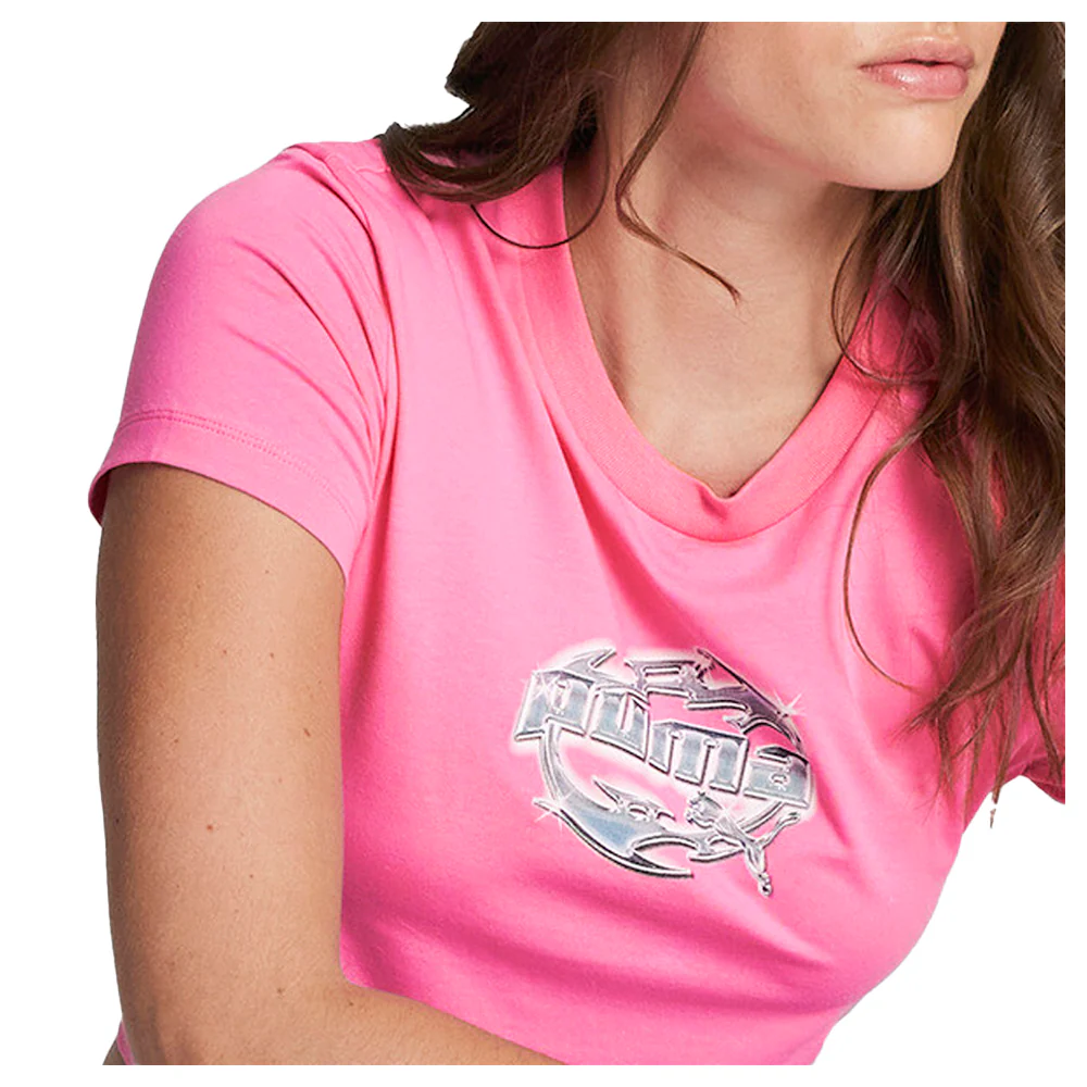 Graphics Hyper Girl Baby Crew Neck Short Sleeve T-Shirt - Image 5