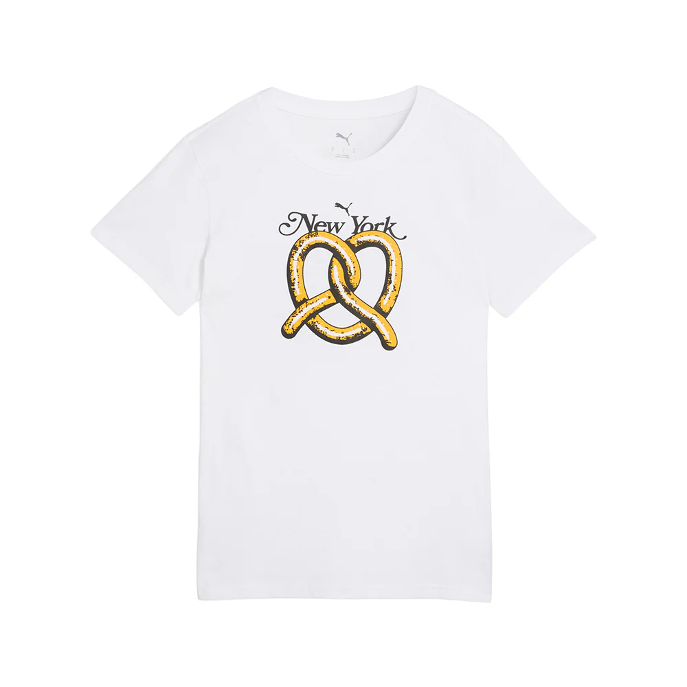 Graphics NYC Pretzel Crew Neck Short Sleeve T-Shirt