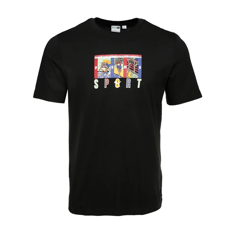 Graphics Sport Crew Neck Short Sleeve T-Shirt