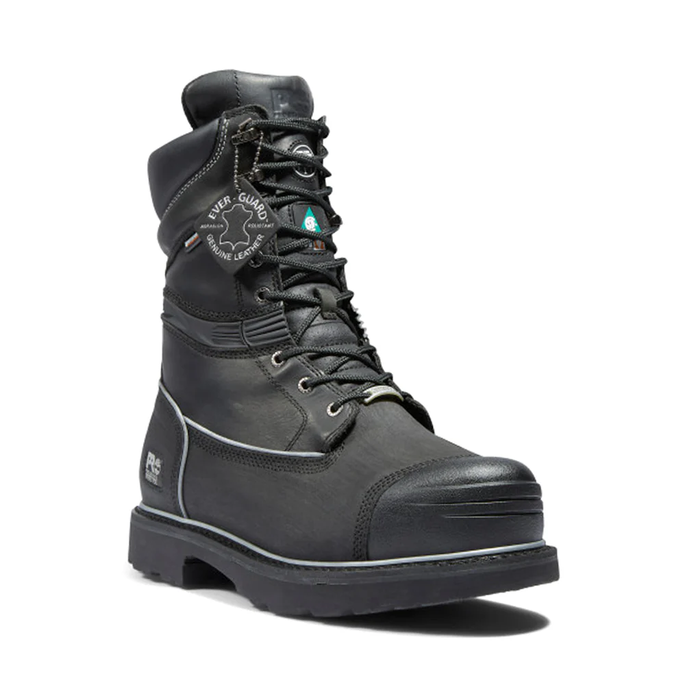 Gravel Pit Met Guard 10 Inch Waterproof Steel Toe Work Boots - Image 2