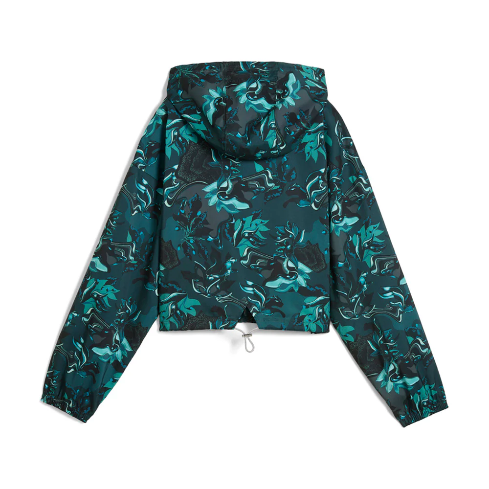 Green Terrains Graphic Woven Full Zip Jacket - Image 2
