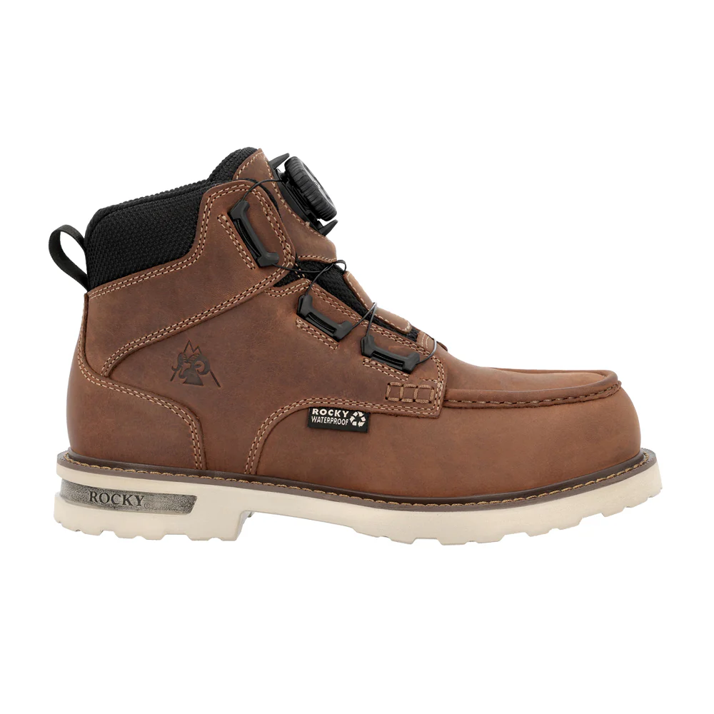 Grindstone XTR 6 Inch BOA Slip Resistant Moc Toe Work Boots