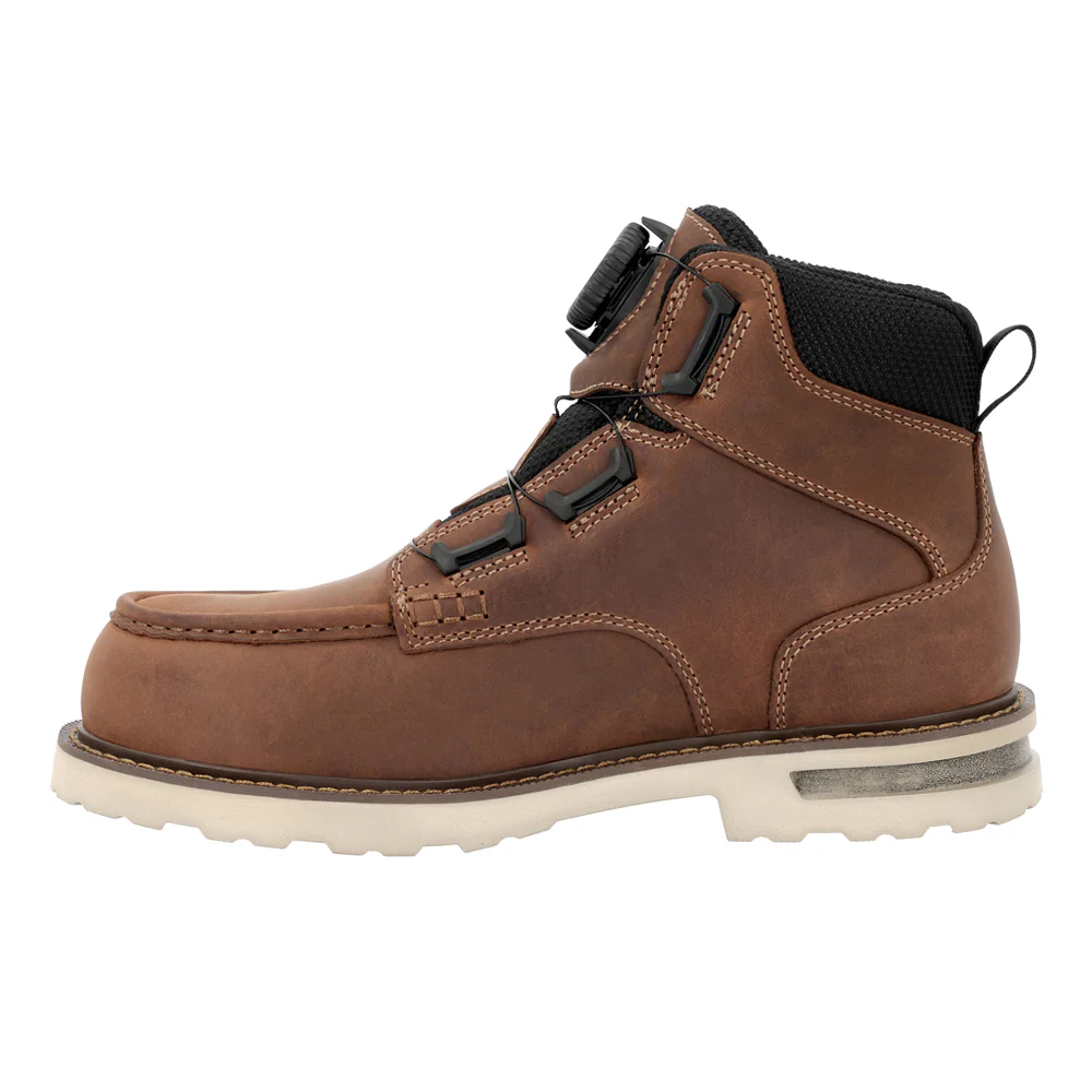 Grindstone XTR 6 Inch BOA Slip Resistant Moc Toe Work Boots - Image 3