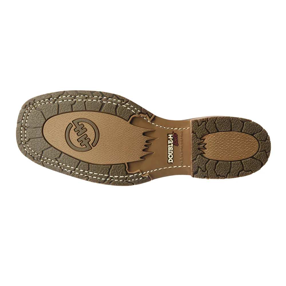 Grissom Embroidered 12 Inch Slip Resistant Soft Toe Work Boots - Image 5