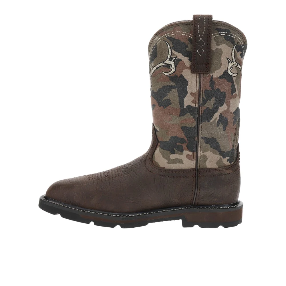 Groundbreaker Antler 11 Inch Waterproof Steel Toe Work Boots - Image 3