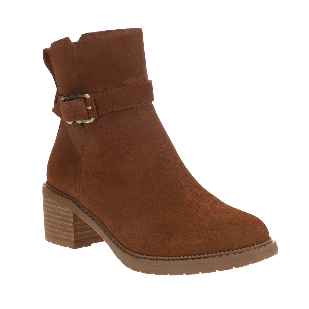 Hailey Buckle Round Toe Zippered Boots - Image 2