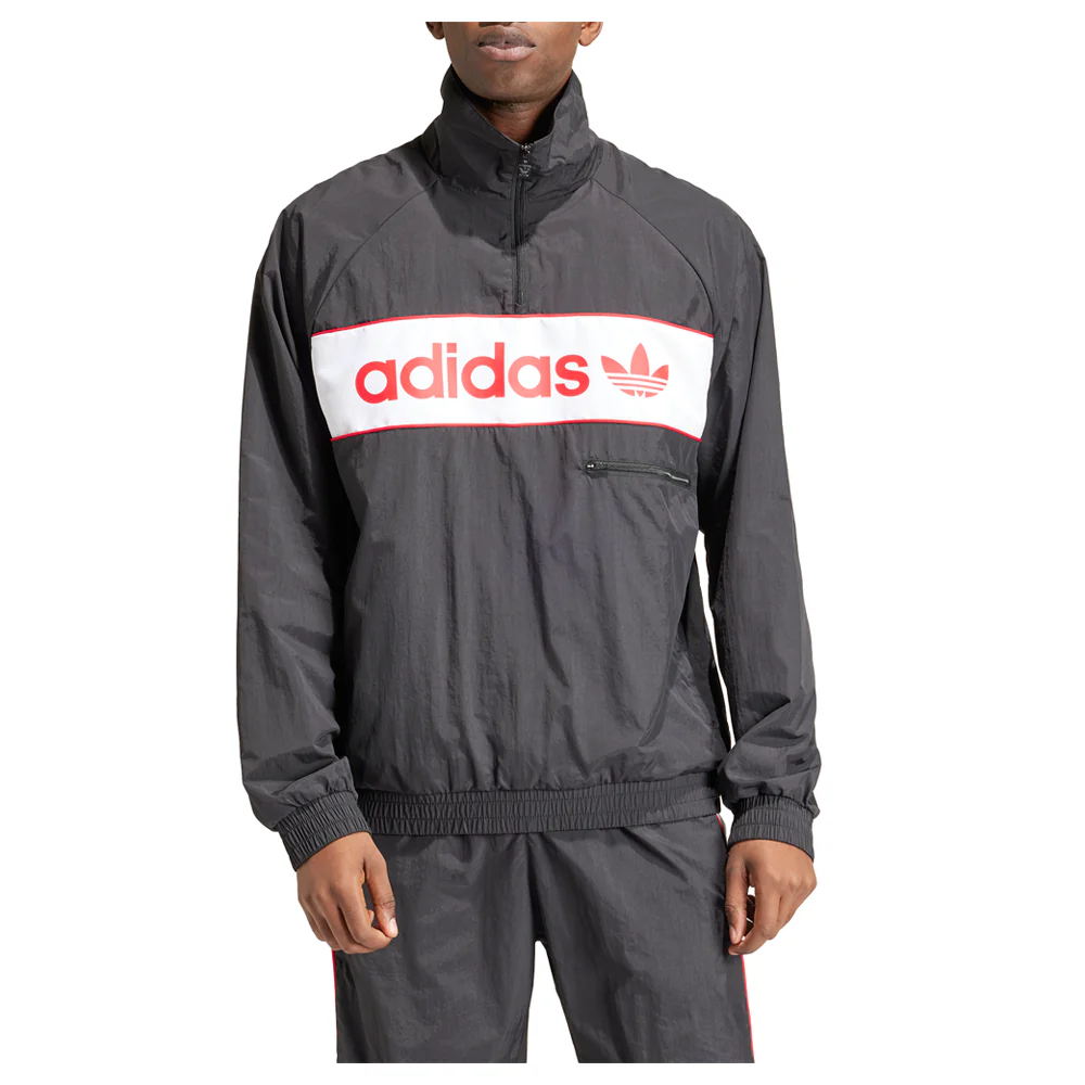 Half Zip NY Logo Windbreaker