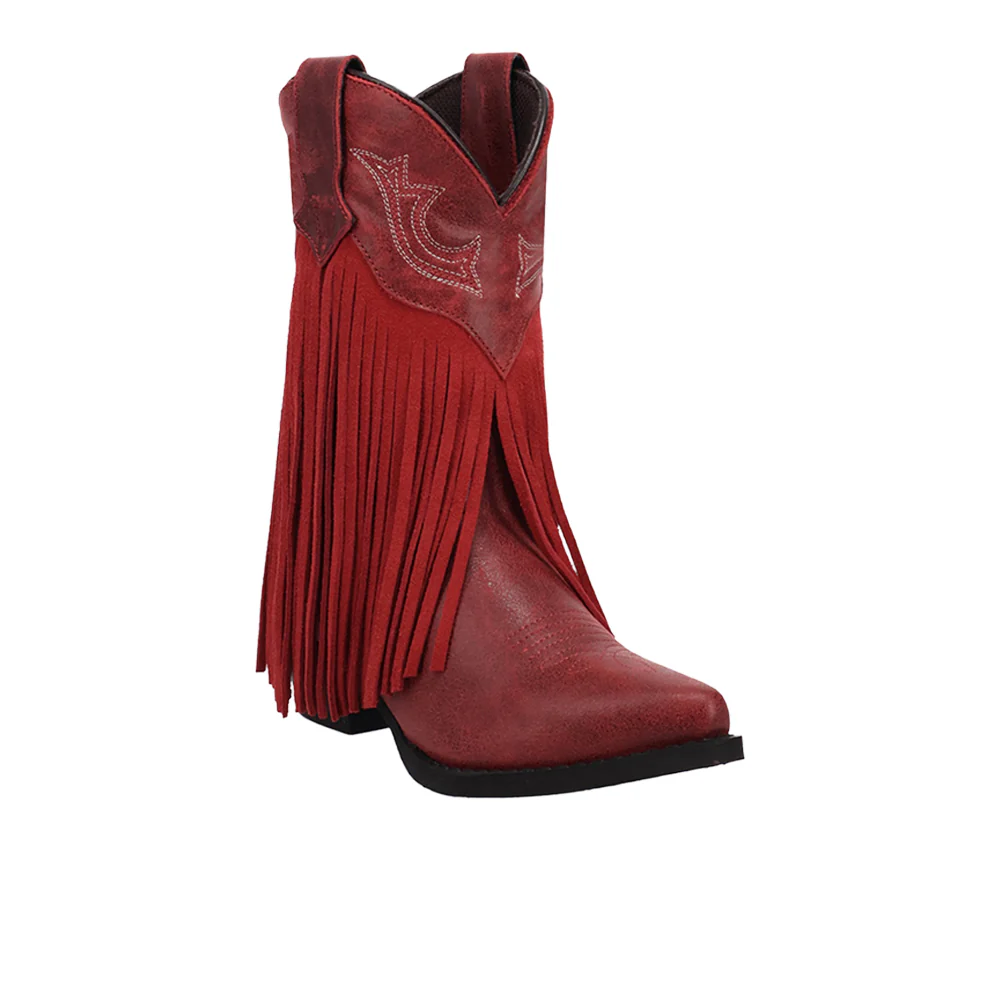 Happy Trails Leather Pointed Toe Pull On Cowboy Boots (Toddler-Little Kid) - Image 2