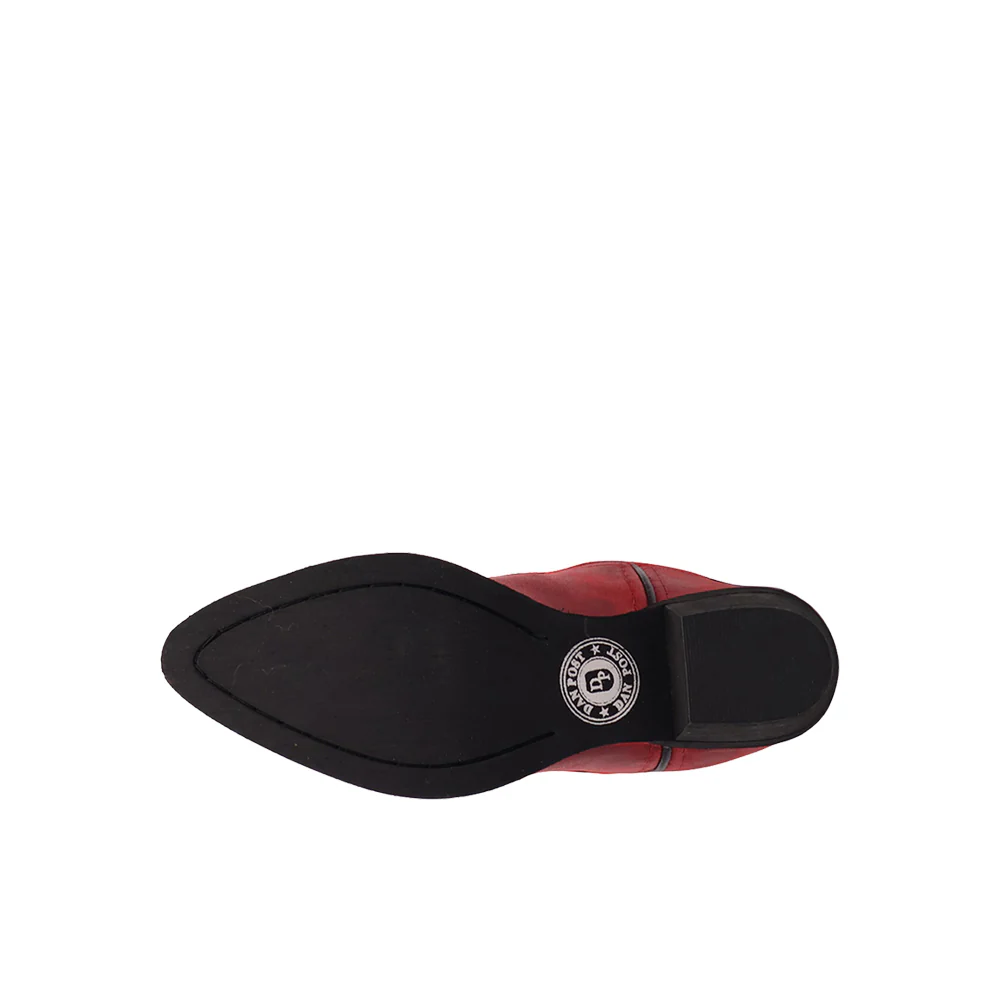 Happy Trails Leather Pointed Toe Pull On Cowboy Boots (Toddler-Little Kid) - Image 5