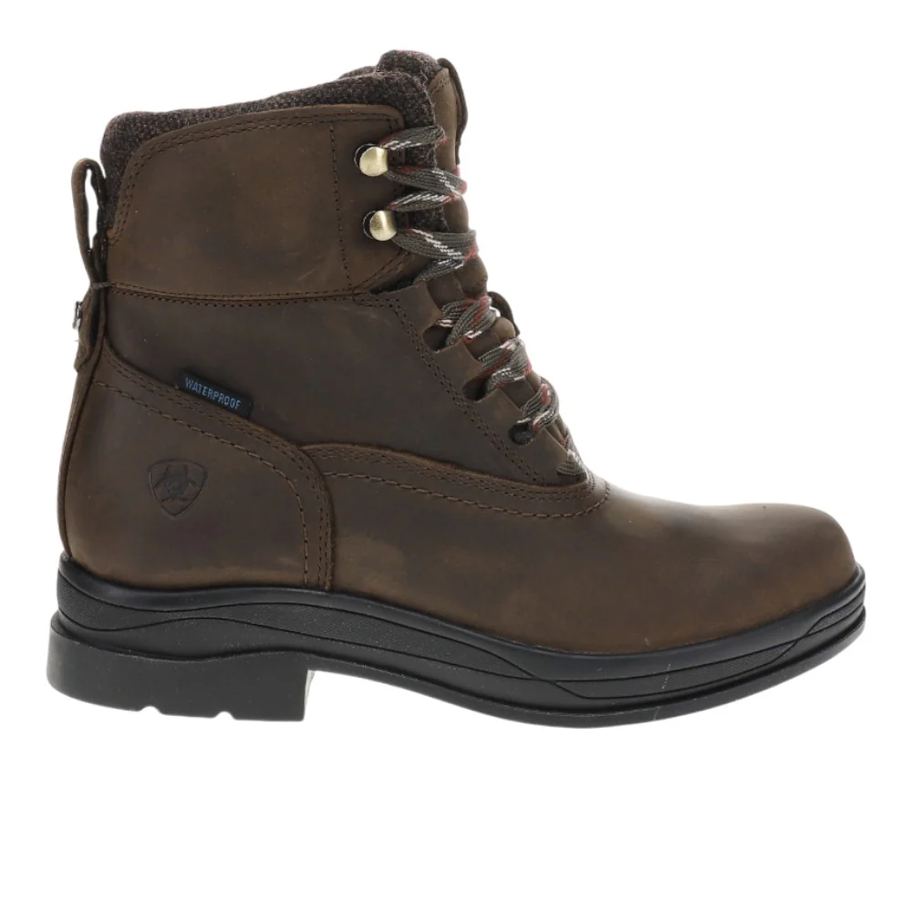 Harper Waterproof Round Toe Lace Up Boots