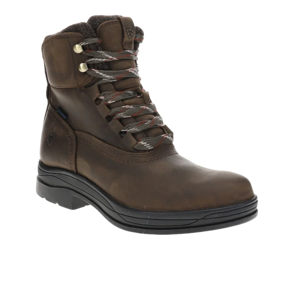 Harper Waterproof Round Toe Lace Up Boots - Image 2