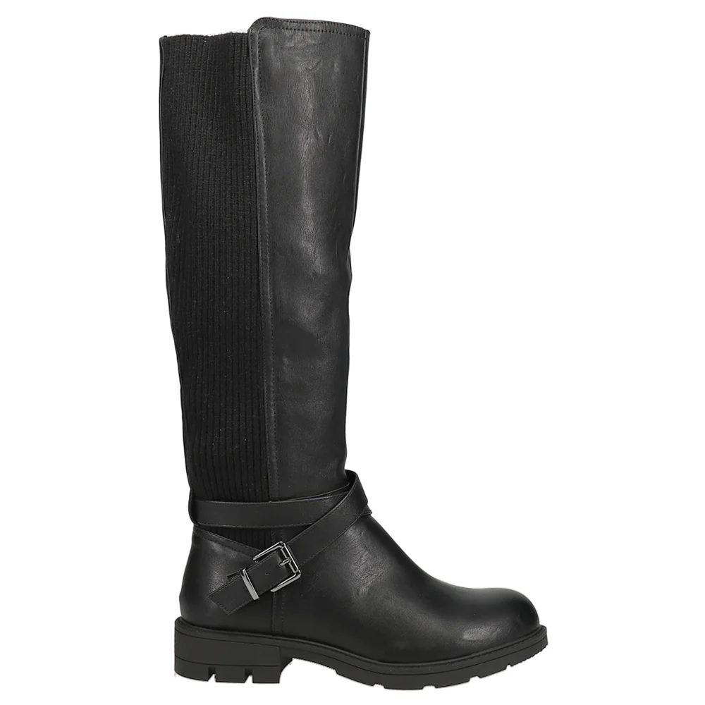 Hayride Riding Round Toe Zippered Boots