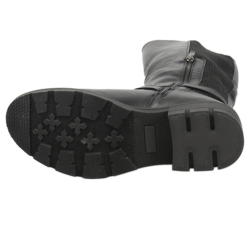 Hayride Riding Round Toe Zippered Boots - Image 5