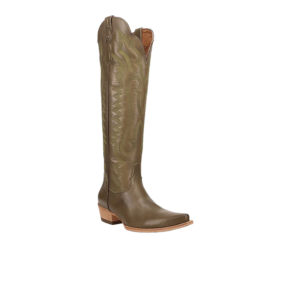 Heartland Leather Snip Toe Zippered Cowboy Boots - Image 2