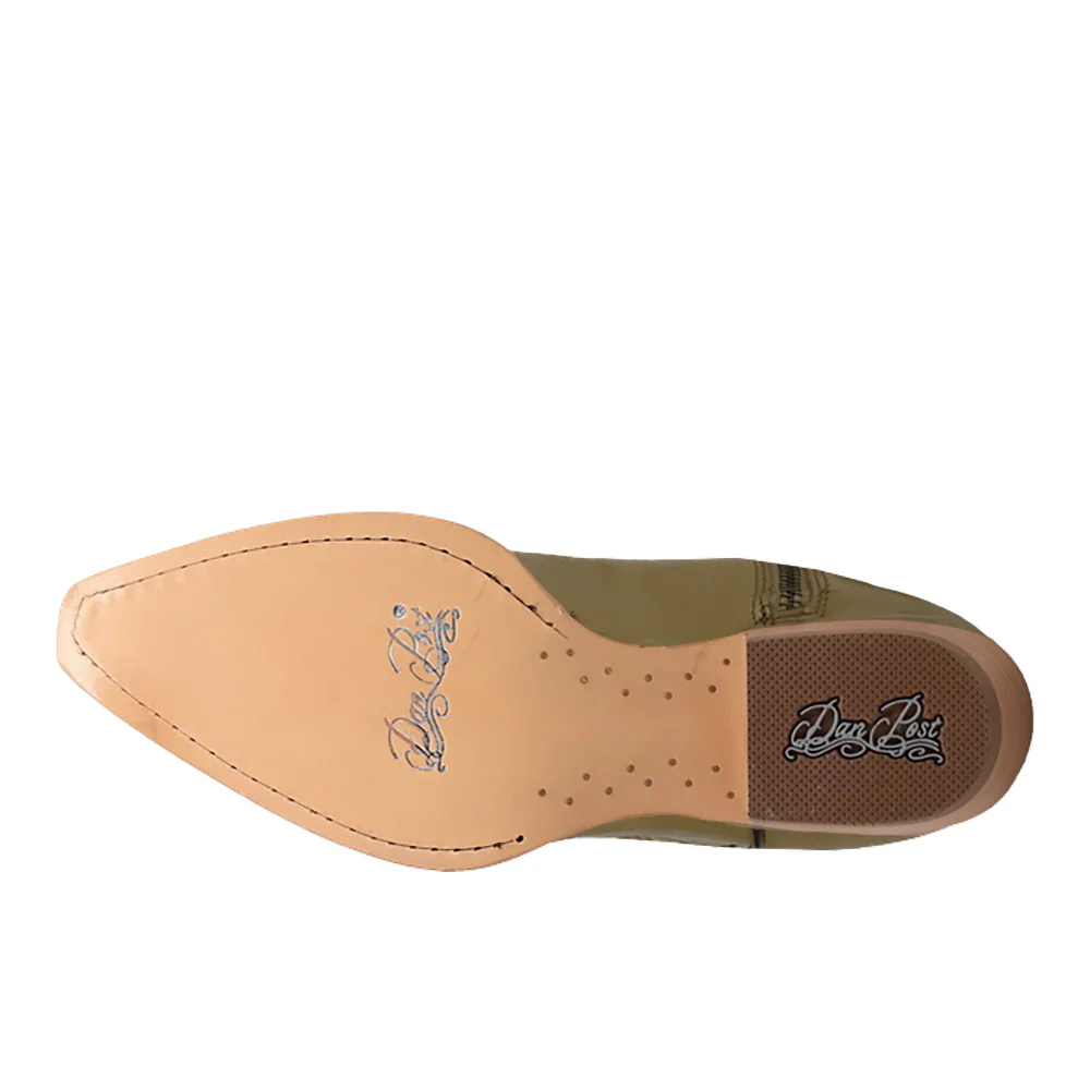Heartland Leather Snip Toe Zippered Cowboy Boots - Image 5