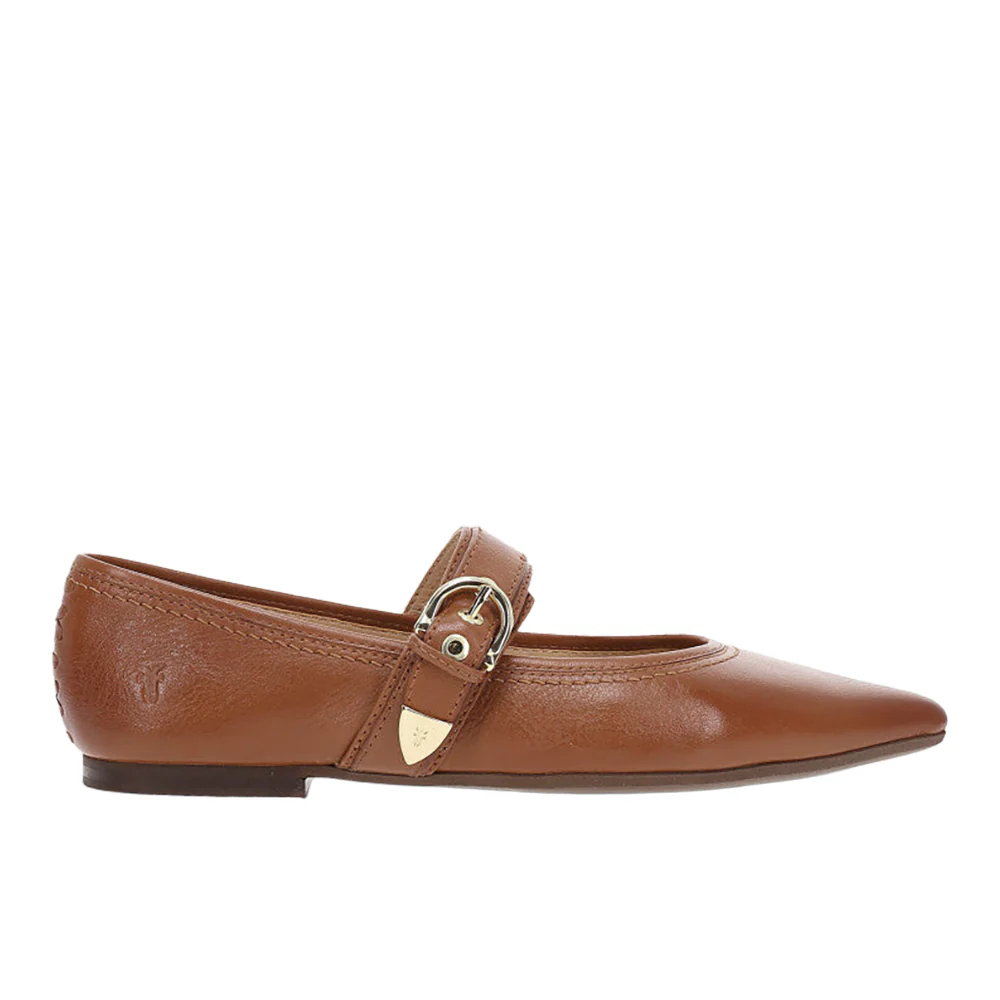 Heather Buckle Mary Jane Flats