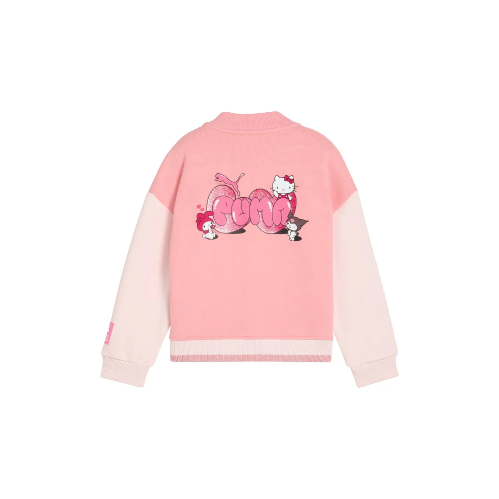 PUMA X HELLO KITTY Button Down Bomber Jacket (Youth) - Image 2