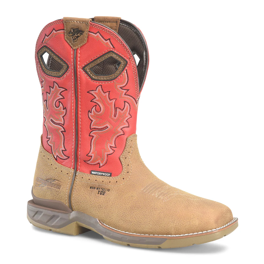 Henly 11 Inch Electrical Hazard Square Composite Toe Work Boots - Image 2