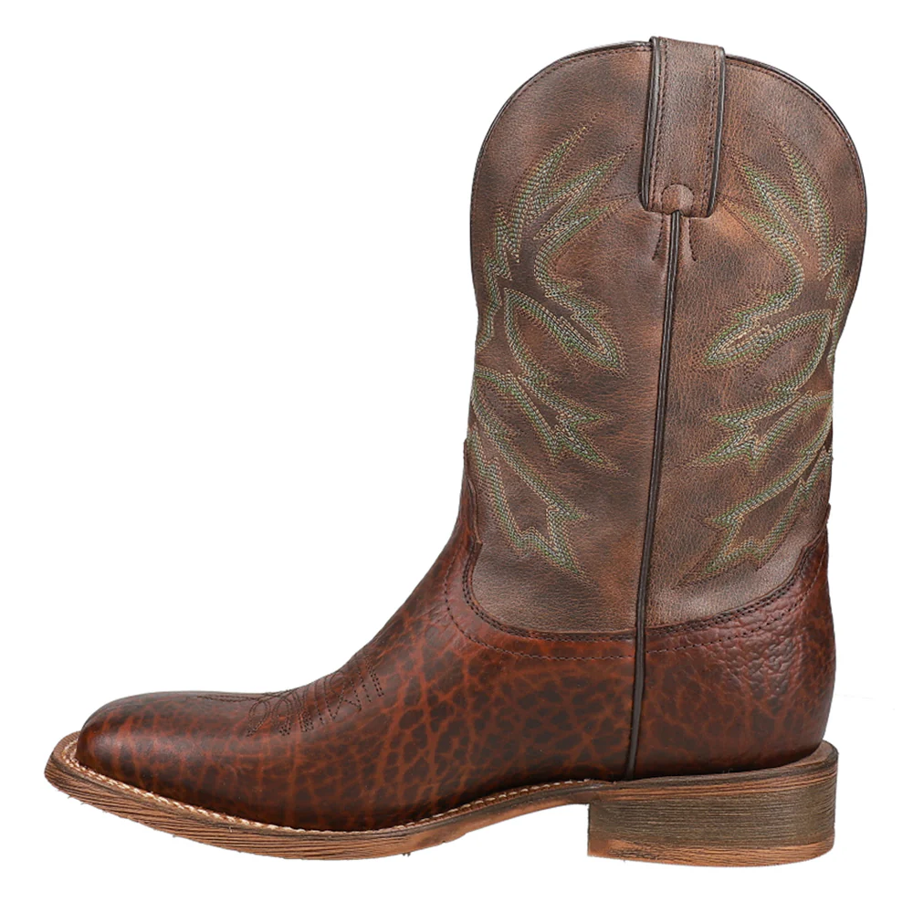 Henry Vintage Square Toe Cowboy Boots - Image 3