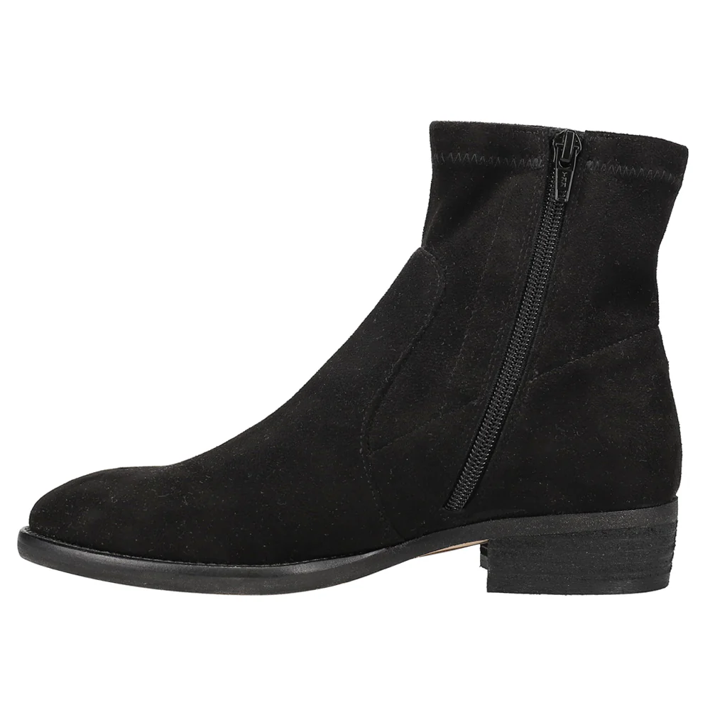 Henson Round Toe Zippered Booties - Image 3