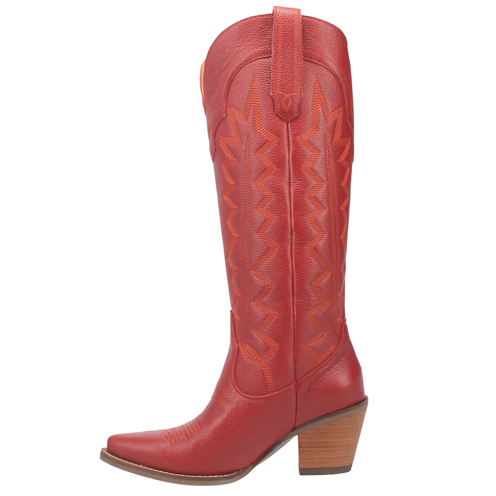 High Cotton Embroidered Snip Toe Pull On Boots - Image 3