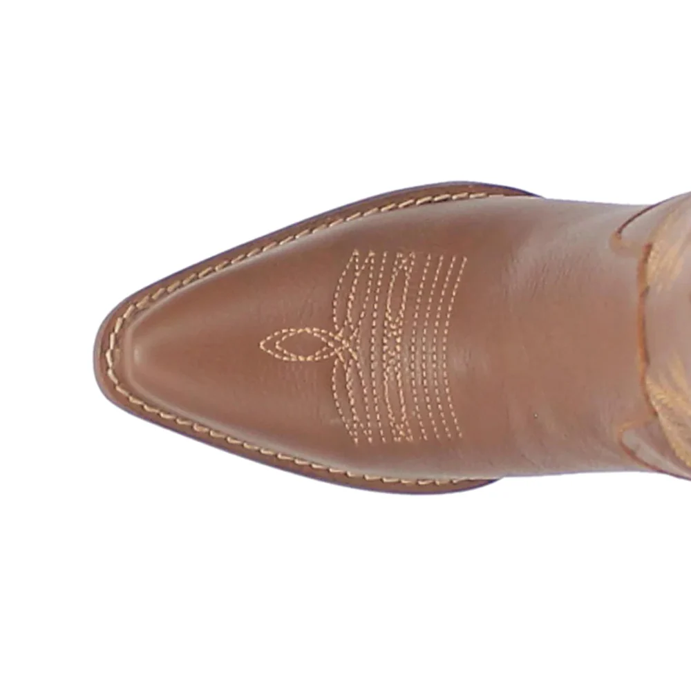 High Cotton Embroidered Snip Toe Pull On Boots - Image 4