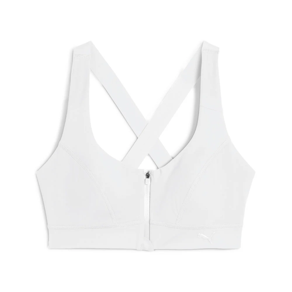High Impact Front Zip Bra
