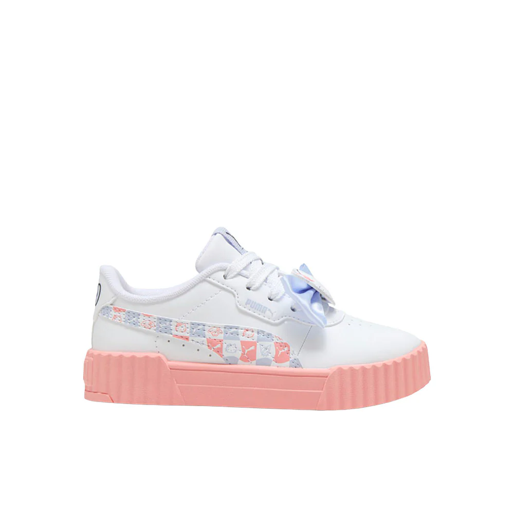 PUMA X HELLO KITTY AND FRIENDS Carina 3.0 Platform Lace Up Sneakers (Little Kid)