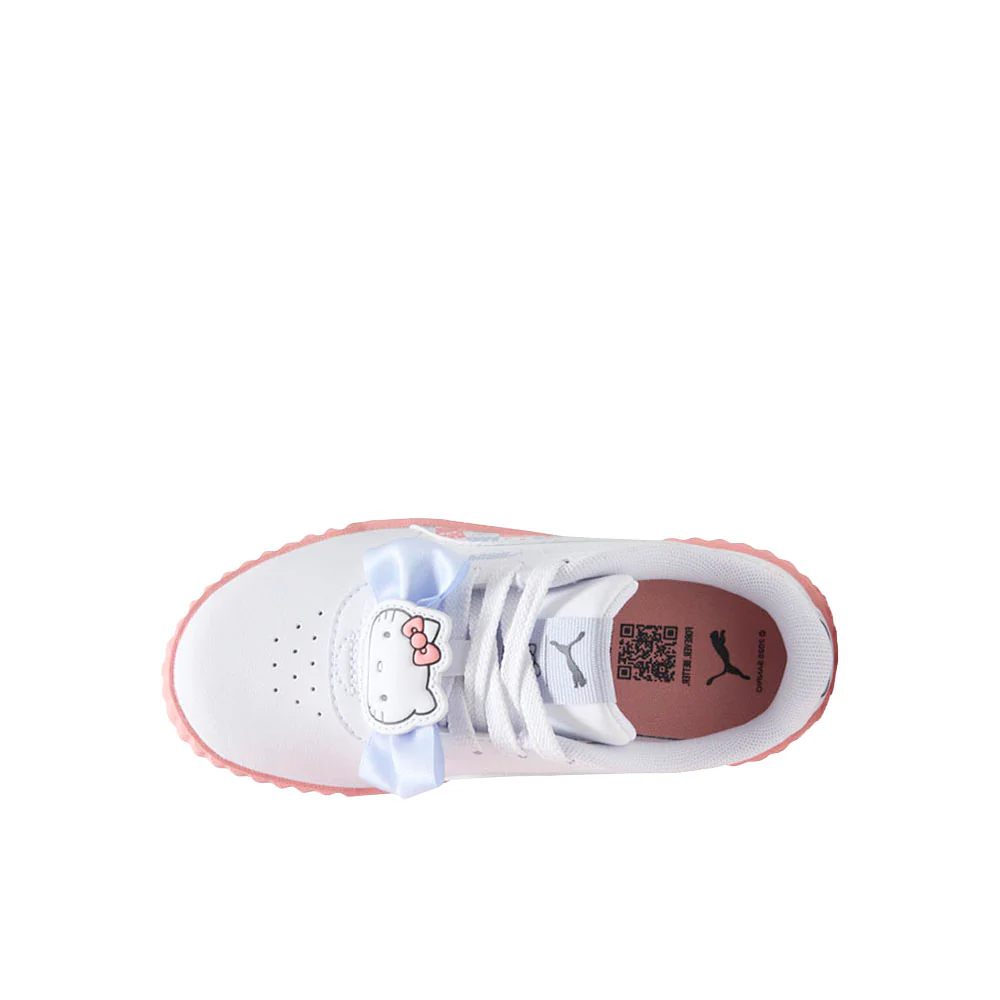 PUMA X HELLO KITTY AND FRIENDS Carina 3.0 Platform Lace Up Sneakers (Little Kid) - Image 4