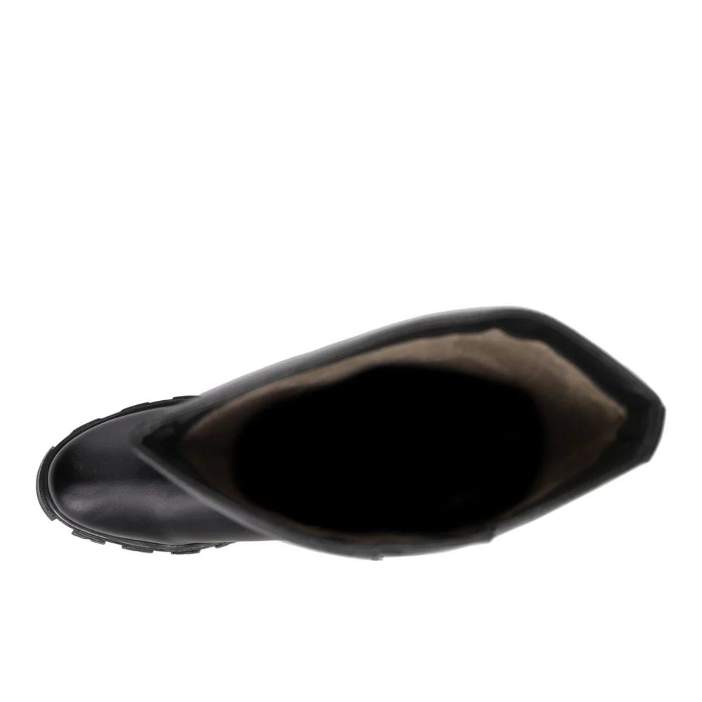 Hold Up Round Toe Pull On Boots - Image 4