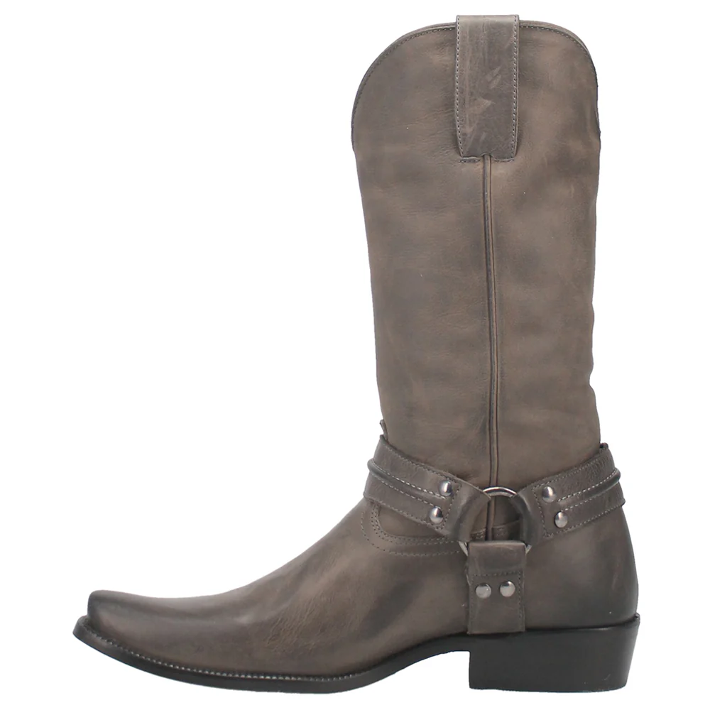 Hombre Square Toe Pull On Boots - Image 3