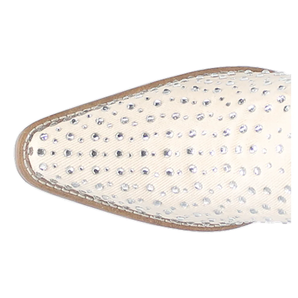 Honkytonk Honey Rhinestone Snip Toe Pull On Boots - Image 4