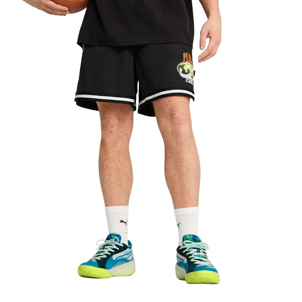 Hoop Dreamz Graphic Shorts - Image 3